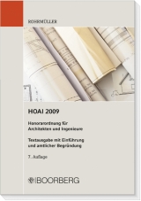 HOAI 2009 Honorarordnung für Architekten und Ingenieure - Johann Rohrmüller