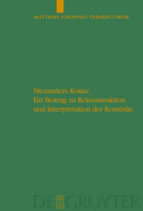 Menanders "Kolax" - Matthias Johannes Pernerstorfer