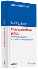 Kommunikationspolitik - Manfred Bruhn