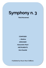 Symphony N. 3 Third Movement by J. Brahms - Alessandro Macrì