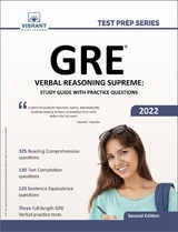 GRE Verbal Reasoning Supreme : Study Guide with Practice Questions -  Vibrant Publishers