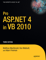 Pro ASP.NET 4 in VB 2010 - MacDonald, Matthew; Mabbutt, Dan; Freeman, Adam