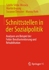 Schnittstellen in der Sozialpolitik - Sybille Stöbe-Blossey, Martin Brussig, Susanne Drescher, Marina Ruth