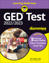 GED Test 2022 / 2023 For Dummies with Online Practice - Tim Collins