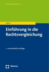 Einführung in die Rechtsvergleichung - Rodolfo Sacco