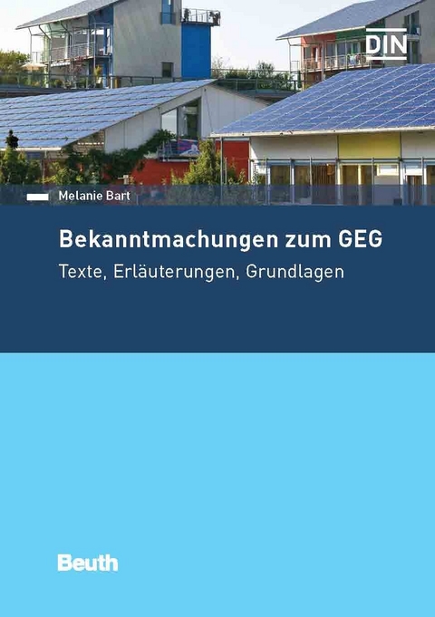 Bekanntmachungen zum GEG -  Melanie Bart