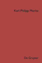 Denkwürdigkeiten -  Karl Philipp Moritz