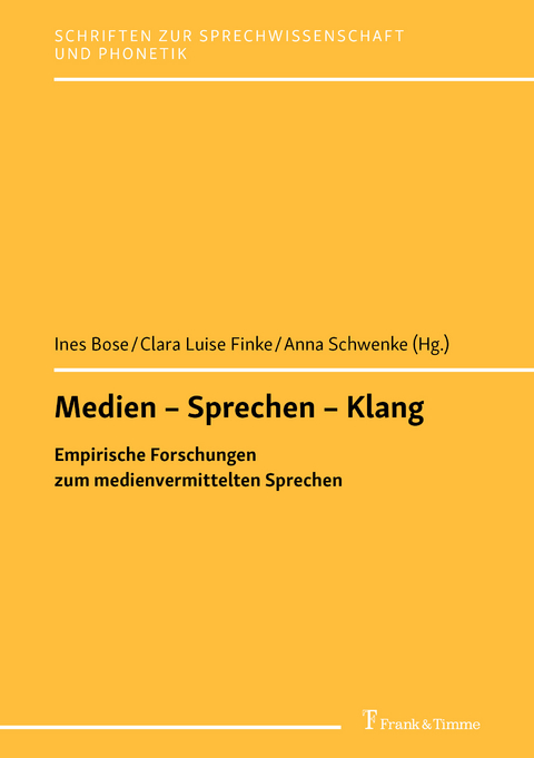 Medien - Sprechen - Klang - 