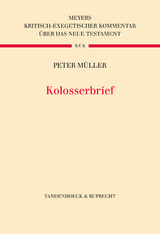 Kolosserbrief -  Peter Müller