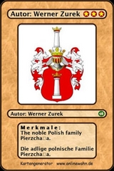 The noble Polish family Pierzchala. Die adlige polnische Familie Pierzchala. - Werner Zurek