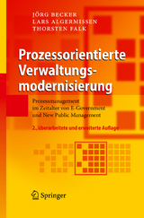 Prozessorientierte Verwaltungsmodernisierung - Jörg Becker, Lars Algermissen, Thorsten Falk