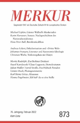 MERKUR Gegründet 1947 als Deutsche Zeitschrift für europäisches Denken - 2/2022 - 