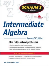 Schaum's Outline of Intermediate Algebra, Second Edition - Steege, Ray; Bailey, Kerry