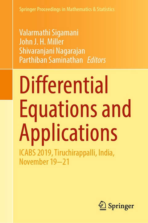 Differential Equations and Applications - 