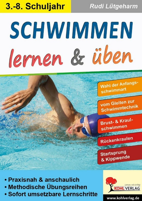 Schwimmen lernen & üben -  Rudi Lütgeharm