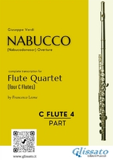 Flute 4 part of "Nabucco" overture for Flute Quartet - Giuseppe Verdi, a cura di Francesco Leone