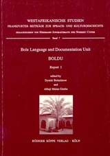 Bole Language and Documentation Unit BOLDU - 