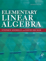 Elementary Linear Algebra - Andrilli, Stephen; Hecker, David