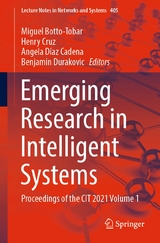 Emerging Research in Intelligent Systems - 