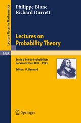 Lectures on Probability Theory - Philippe Biane, Richard Durrett