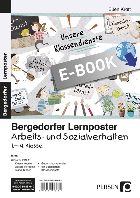 Lernposter Arbeits- und Sozialverhalten 1.-4. Kl. - Ellen Kra