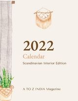 2022 Home Interior Scandinavian Watercolor Calendar - Indira Srivatsa