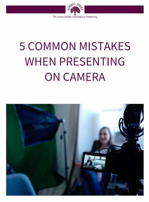 5 Common Mistakes Made When Presenting on Camera -  Amanda Meyer