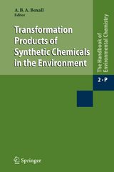 Transformation Products of Synthetic Chemicals in the Environment - 