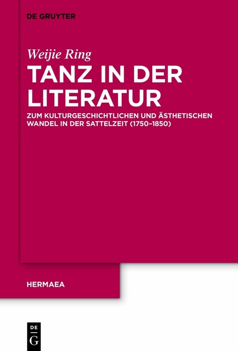 Tanz in der Literatur -  Weijie Ring