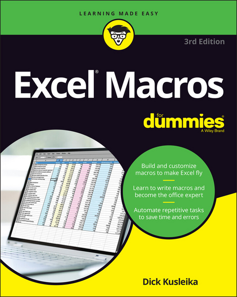 Excel Macros For Dummies -  Dick Kusleika