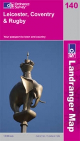 Leicester, Coventry and Rugby - Ordnance Survey