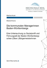 Die kommunalen Managerinnen Baden-Württembergs - Martina Hurst