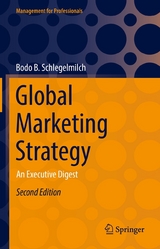 Global Marketing Strategy -  Bodo B. Schlegelmilch