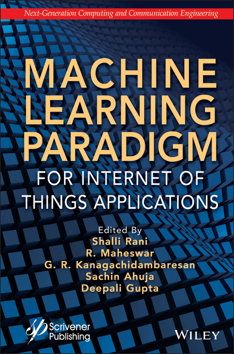 Machine Learning Paradigm for Internet of Things Applications - 