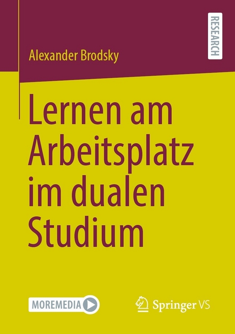 Lernen am Arbeitsplatz im dualen Studium - Alexander Brodsky