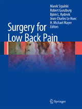 Surgery for Low Back Pain - 