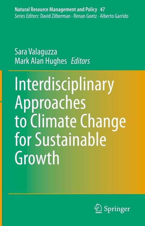 Interdisciplinary Approaches to Climate Change for Sustainable Growth - 