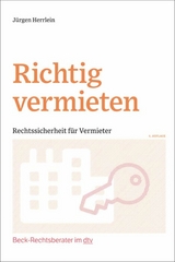 Richtig vermieten - Jürgen Herrlein