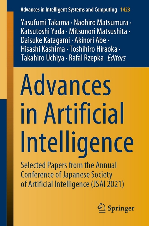 Advances in Artificial Intelligence - 