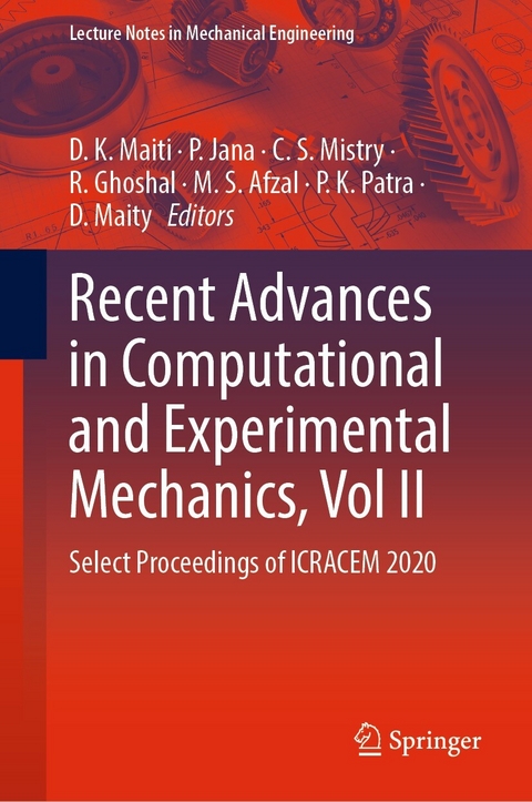 Recent Advances in Computational and Experimental Mechanics, Vol II - 