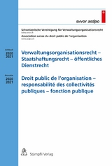 Verwaltungsorganisationsrecht - Staatshaftungsrecht - öffentliches Dienstrecht / Droit public de l'organisation - responsabilité des collectivités publiques - fonction publique - 