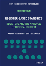 Register-based Statistics -  Anders Wallgren,  Britt Wallgren
