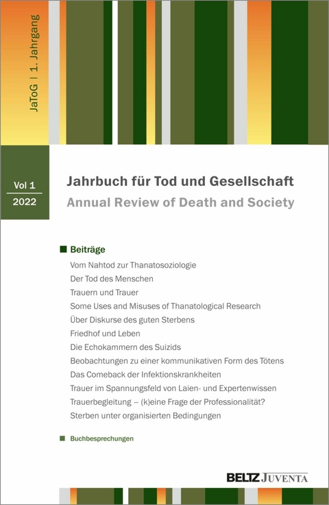Jahrbuch Tod und Gesellschaft 2022 - 