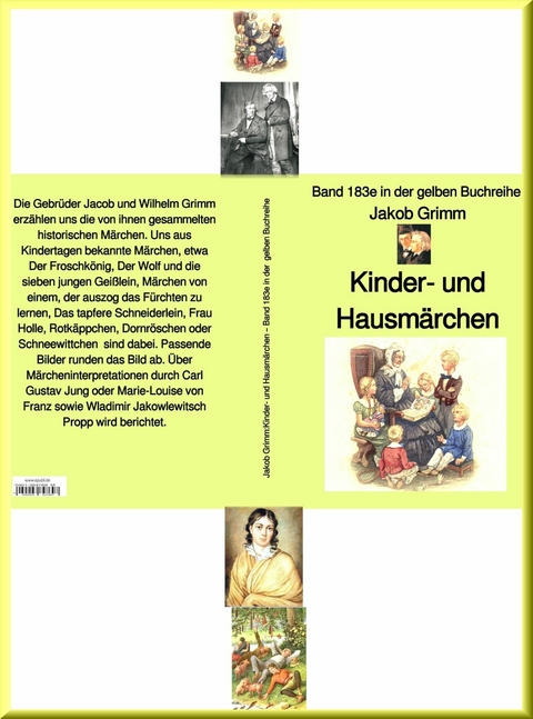 Gebrüder Grimm: Kinder- und Haus-Märchen – Band 183e in der gelben Buchreihe – bei Jürgen Ruszkowski - Jacob Grimnm