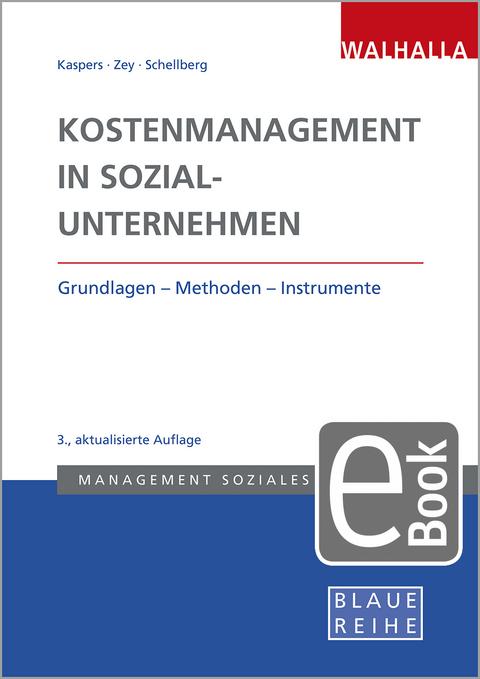 Kostenmanagement in Sozialunternehmen - Uwe Kaspers, Sonja Zey, Klaus-Ulrich Schellberg