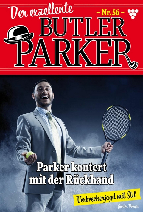 Parker kontert mit der Rückhand - Günter Dönges