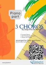 Piano parts "3 Choros" by Zequinha De Abreu for Cello and Piano - Zequinha de Abreu