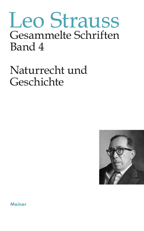 Naturrecht und Geschichte - Leo Strauss