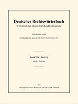 Deutsches Rechtswörterbuch - 