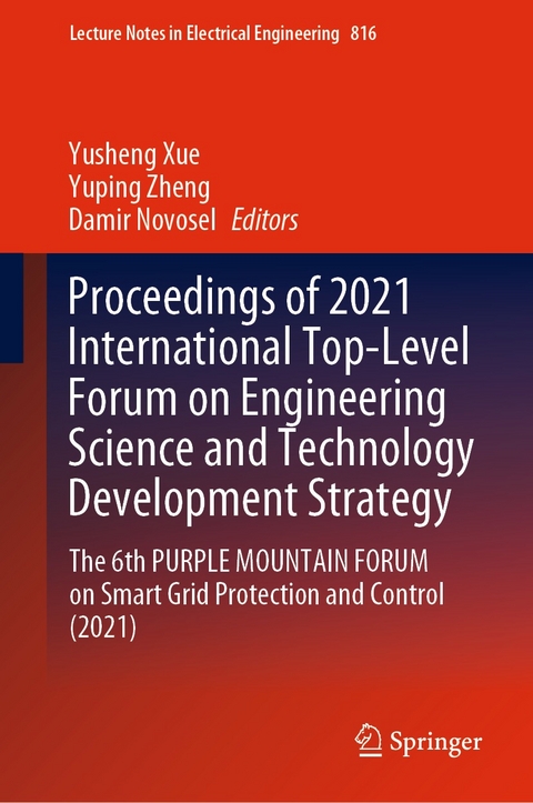 Proceedings of 2021 International Top-Level Forum on Engineering Science and Technology Development Strategy - 